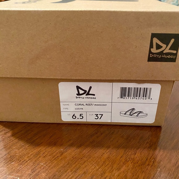 Dirty Laundry by Chinese Laundry Women's Coral Reef Sandal Iridescent Size 6.5 - Picture 9 of 11